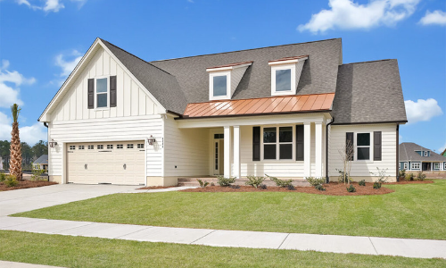 An exterior photo of the Pierre's Bay model built by Kent Homes